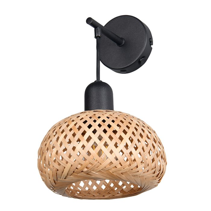 Bamboo wall light brown, Mertcan