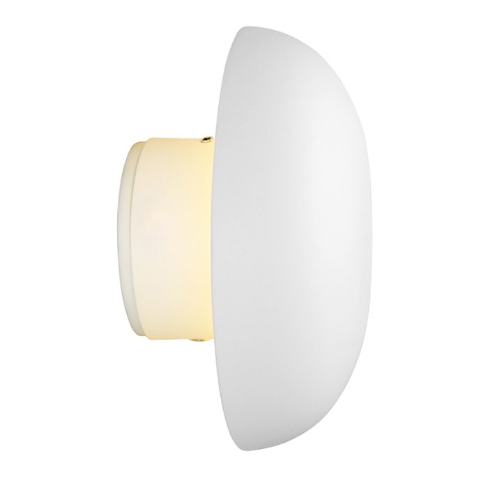 White rechargeable wall light metal, Khaoula, 1,5W, 3000K LED, 3-step dimmable