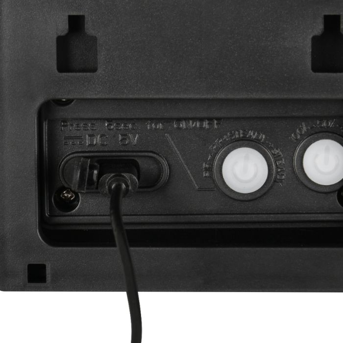 Black solar outdoor wall light modern, Mukaddes, 8W, 4000K LED, IP44