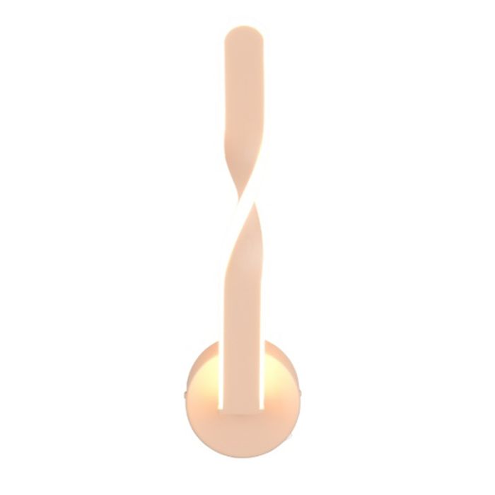 Brown wall light design, Quirinus, 11W, 4000K LED, with switch
