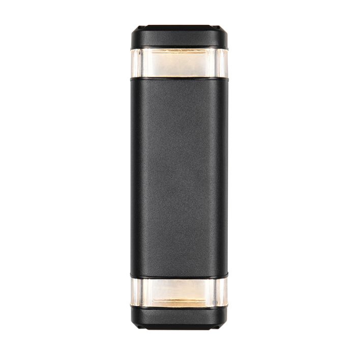 Black up down wall light modern, Poonam, IP44