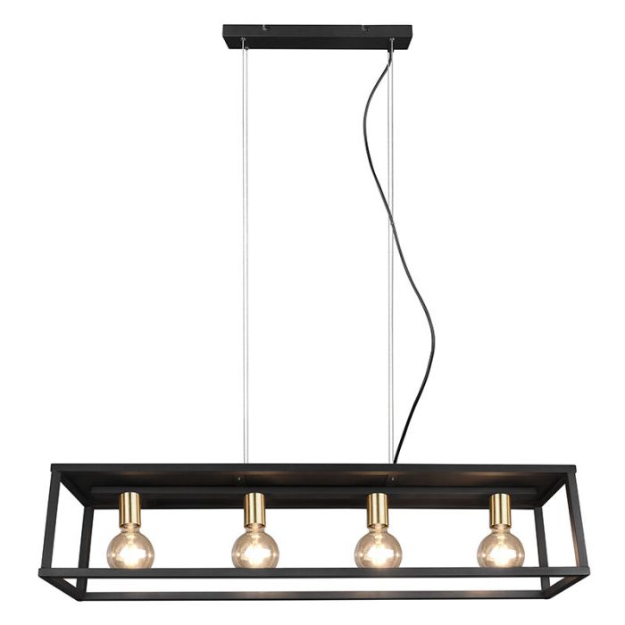 Black pendant light modern, Fabrice