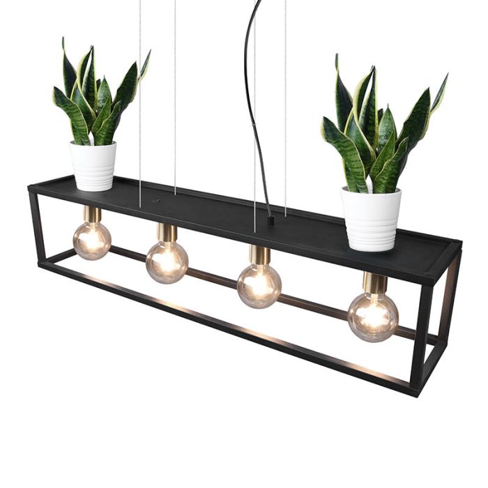 Black pendant light modern, Fabrice
