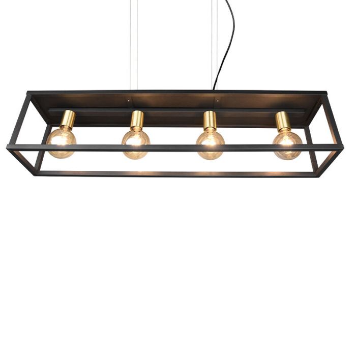Black pendant light modern, Fabrice