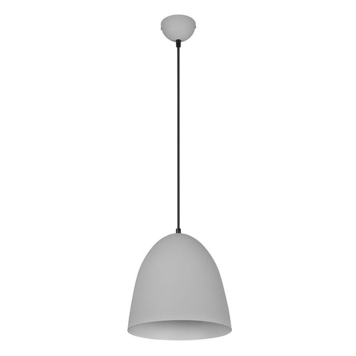 Grey dome pendant light modern, Ingmar