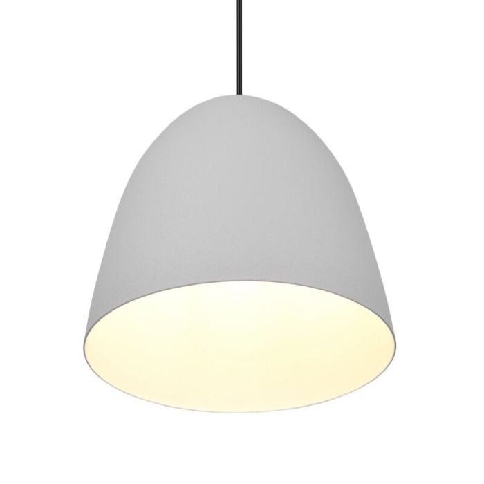 Grey dome pendant light modern, Ingmar