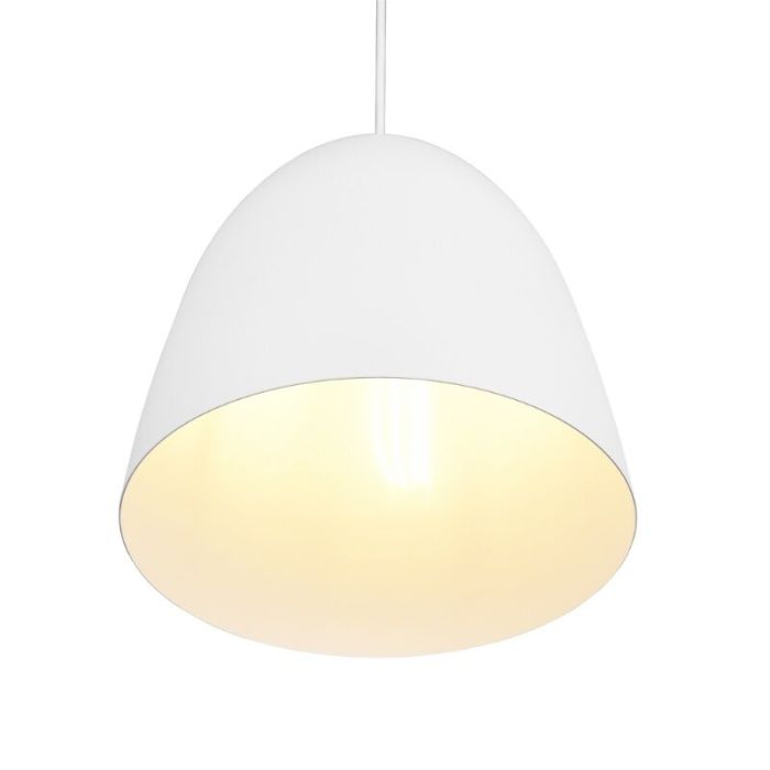 White dome pendant light modern, Ingmar