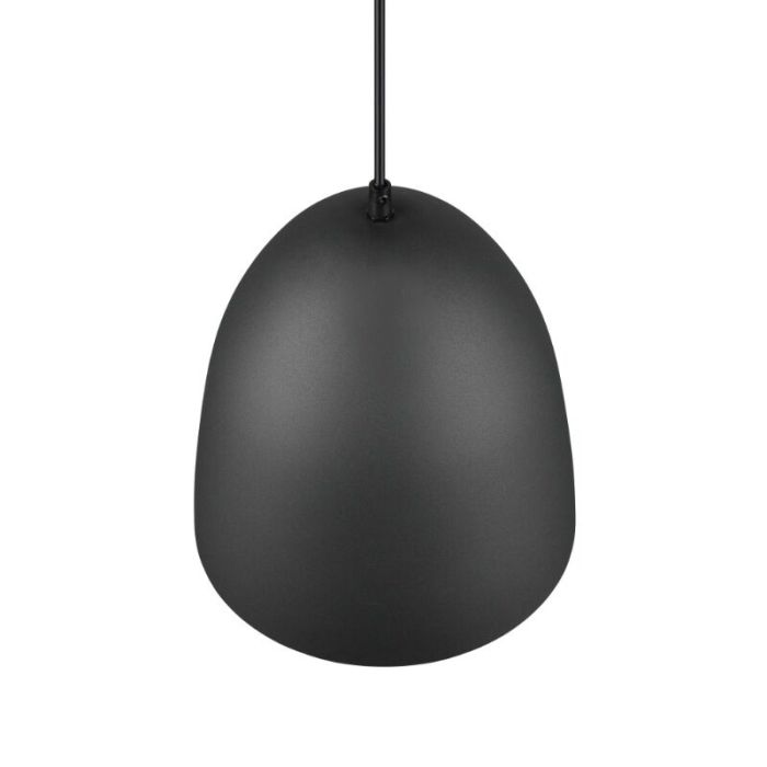 Black dome pendant light modern, Ingmar