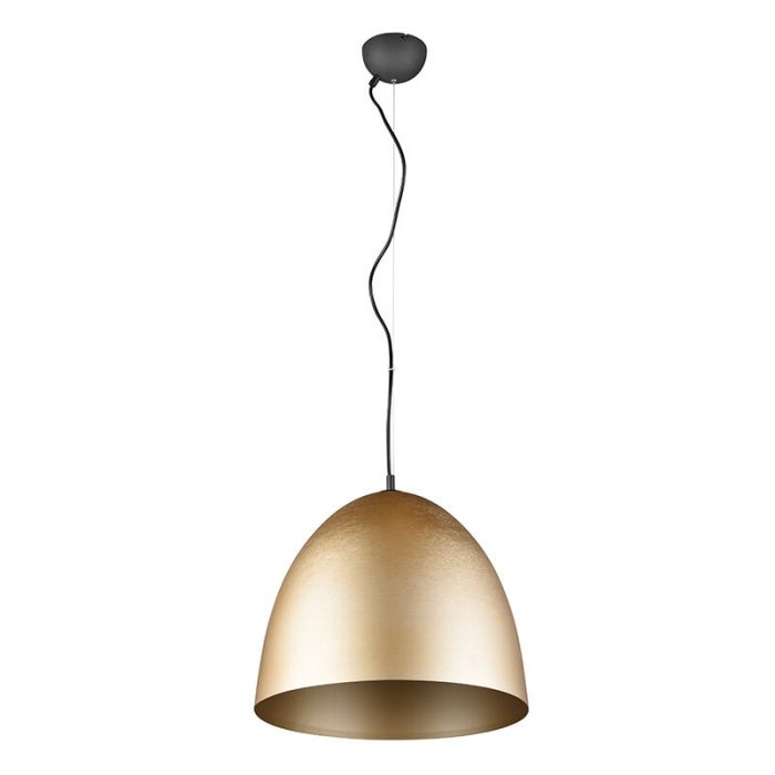 Brass dome pendant light modern, Ingmar