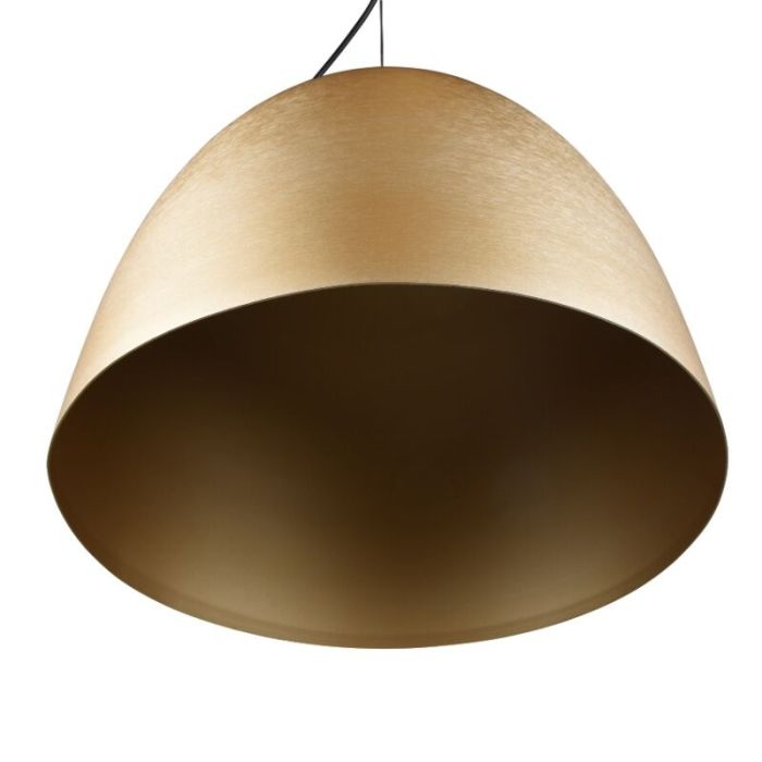 Brass dome pendant light modern, Ingmar