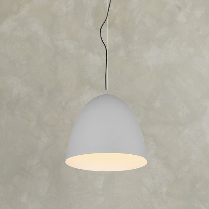 Grey dome pendant light modern, Ingmar