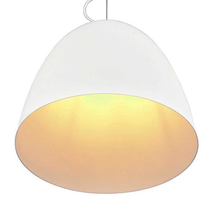 White dome pendant light modern, Ingmar