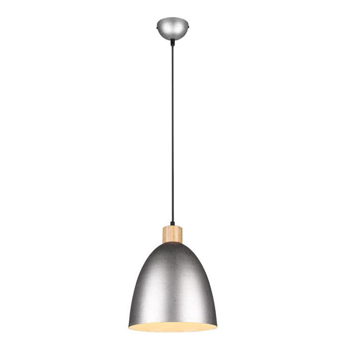 Nickel pendant light metal, Casparus