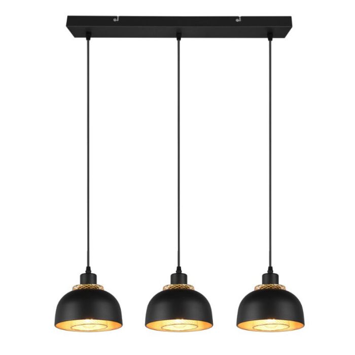 Black pendant light industrial, Sylvano