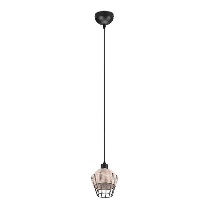 Rattan pendant light brown, Mirne