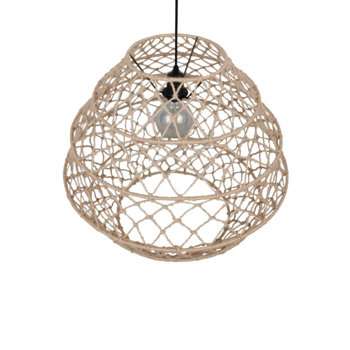 Brown pendant light rustic, Liduina