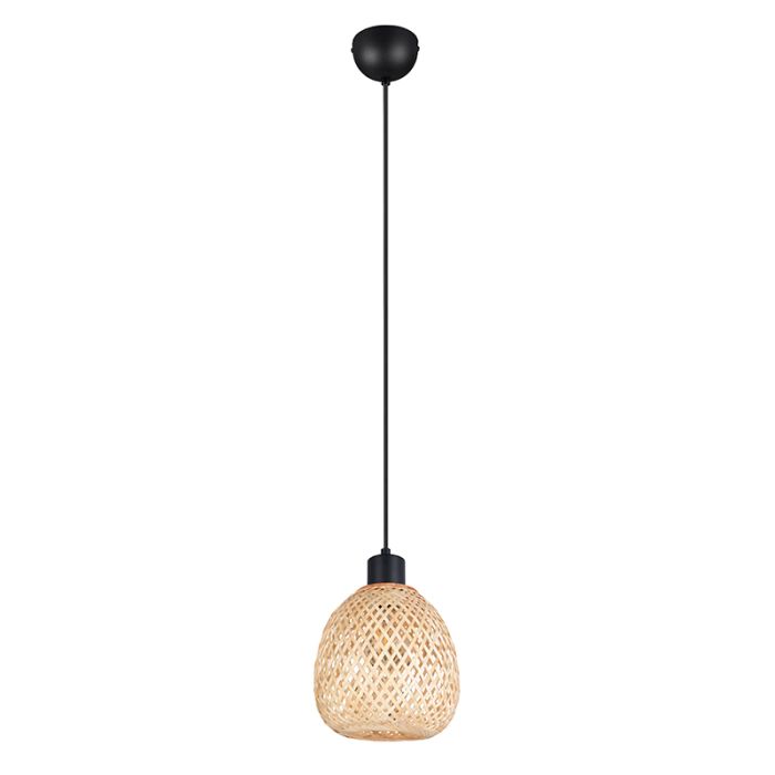 Bamboo pendant light brown, Piotr