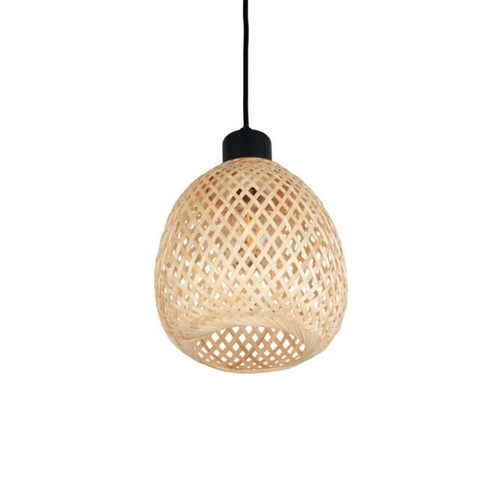 Bamboo pendant light brown, Piotr