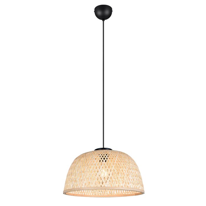 Rattan pendant light brown, Laut