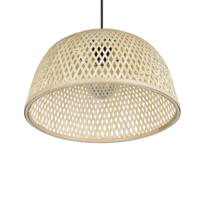 Rattan pendant light brown, Laut