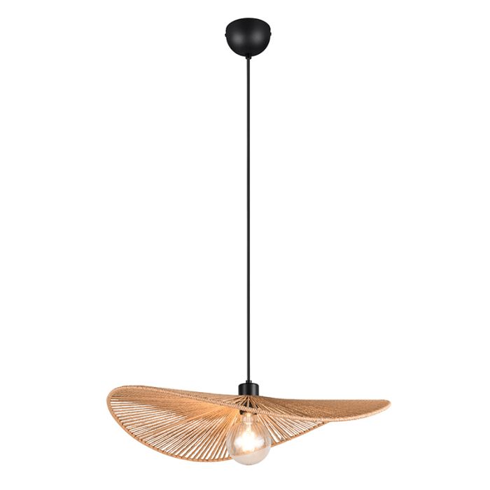Paper pendant light brown, Lykke