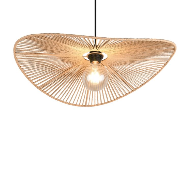 Paper pendant light brown, Lykke