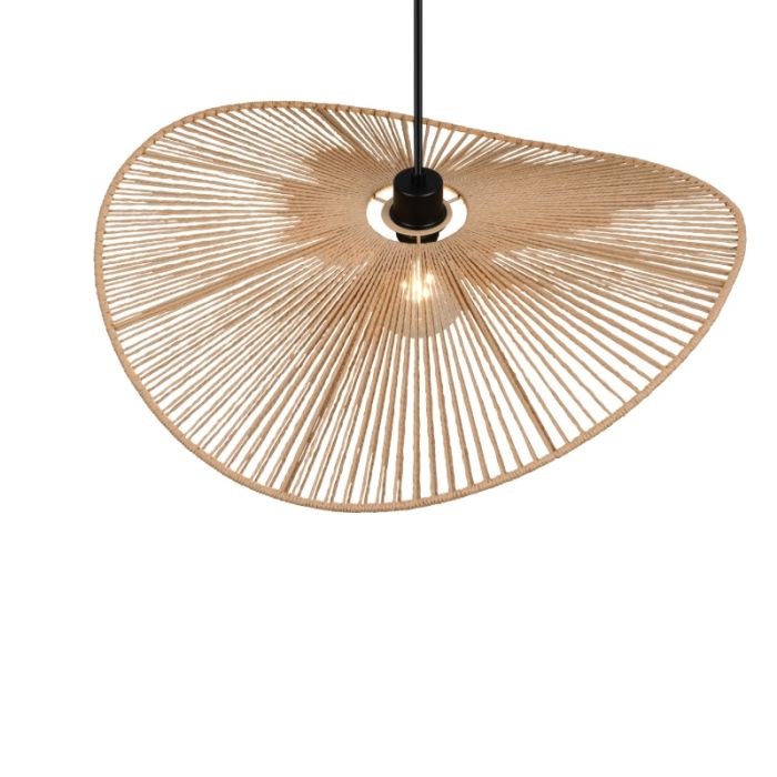 Paper pendant light brown, Lykke