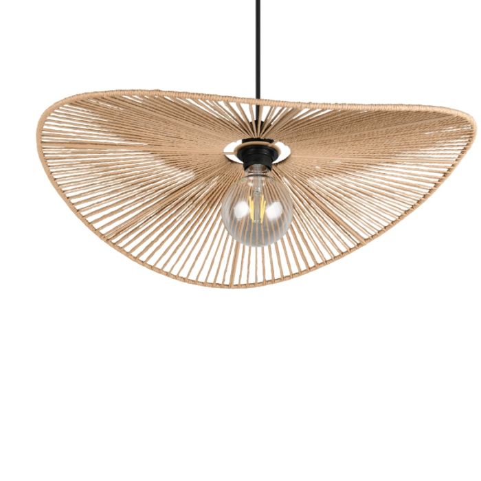 Paper pendant light brown, Lykke