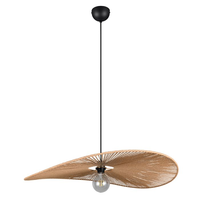 Paper pendant light brown, Lykke