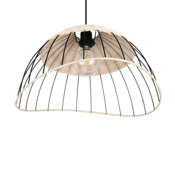 Rattan pendant light brown, Rauf