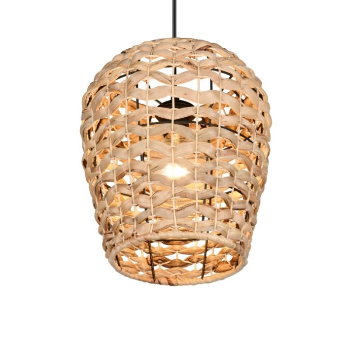 Rattan pendant light brown, Lycke