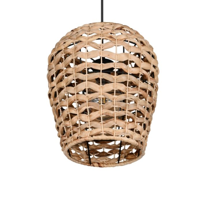 Rattan pendant light brown, Lycke