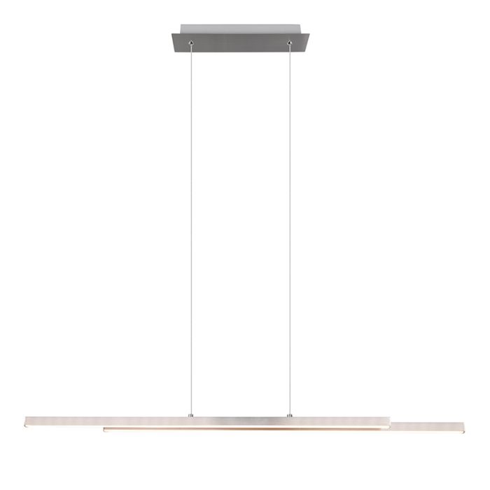 Nickel pendant light modern, Sangeeta, 22W, 3000K LED