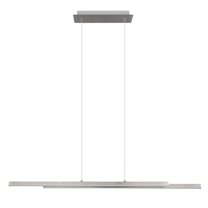 Nickel pendant light modern, Sangeeta, 22W, 3000K LED