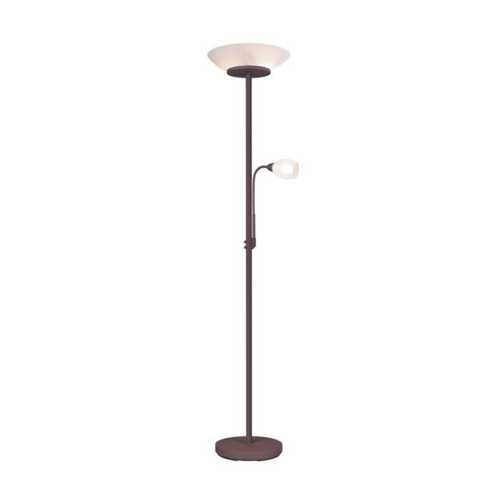 Rust Coloured reading floor lamp modern, Larry