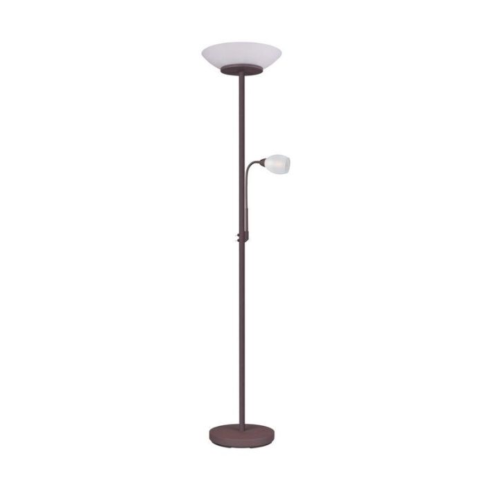 Rust Coloured reading floor lamp modern, Larry
