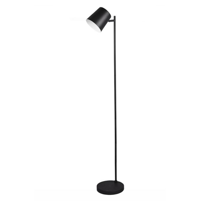 Black floor lamp modern, Suraya, 4,5W, 3000K LED, with touch dimmer