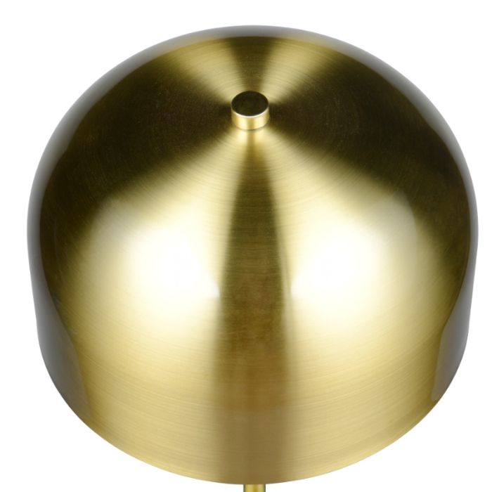 Brass rechargeable floor lamp modern, Dustin, 2,5W, 3000K LED, 3-step dimmable