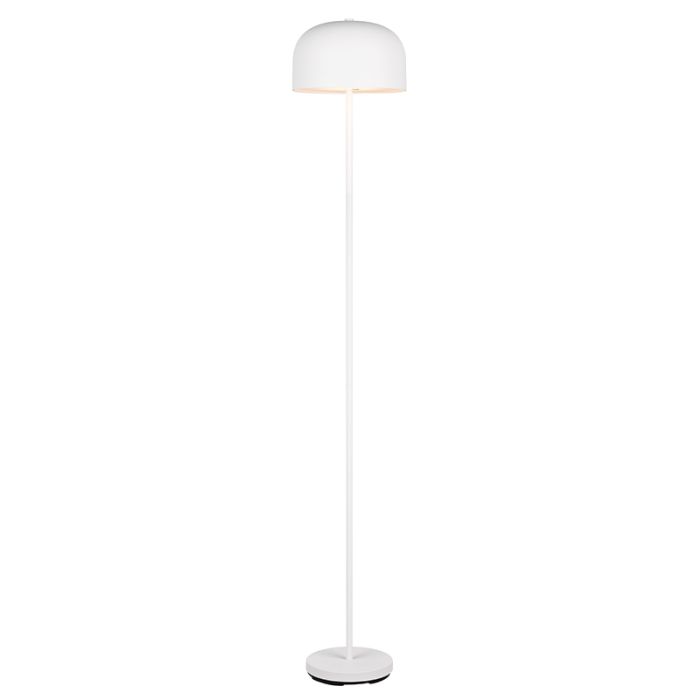 White rechargeable floor lamp modern, Dustin, 2,5W, 3000K LED, 3-step dimmable