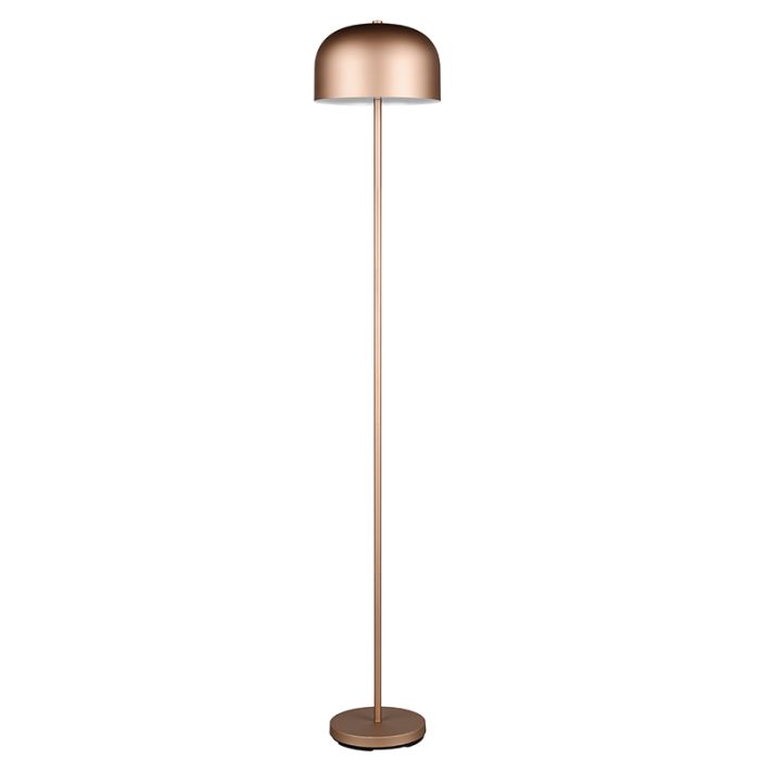 Brown rechargeable floor lamp modern, Dustin, 2,5W, 3000K LED, 3-step dimmable