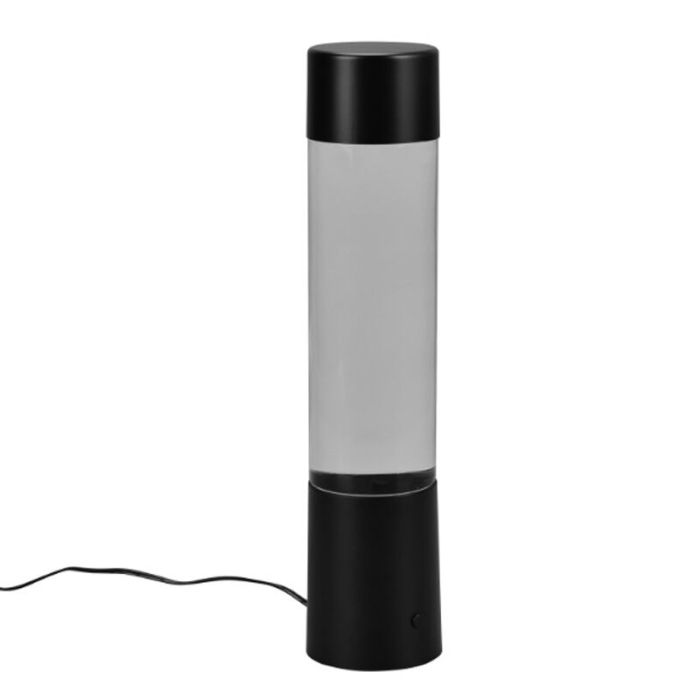 Black table lamp modern, Umar, 1W, RGB LED, with switch