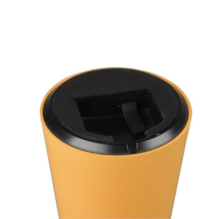 Yellow outdoor table lamp modern, Rachelle, 2W, 3000K LED, IP44, 3-step dimmable