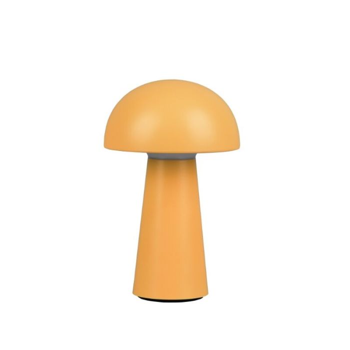 Yellow outdoor table lamp modern, Rachelle, 2W, 3000K LED, IP44, 3-step dimmable