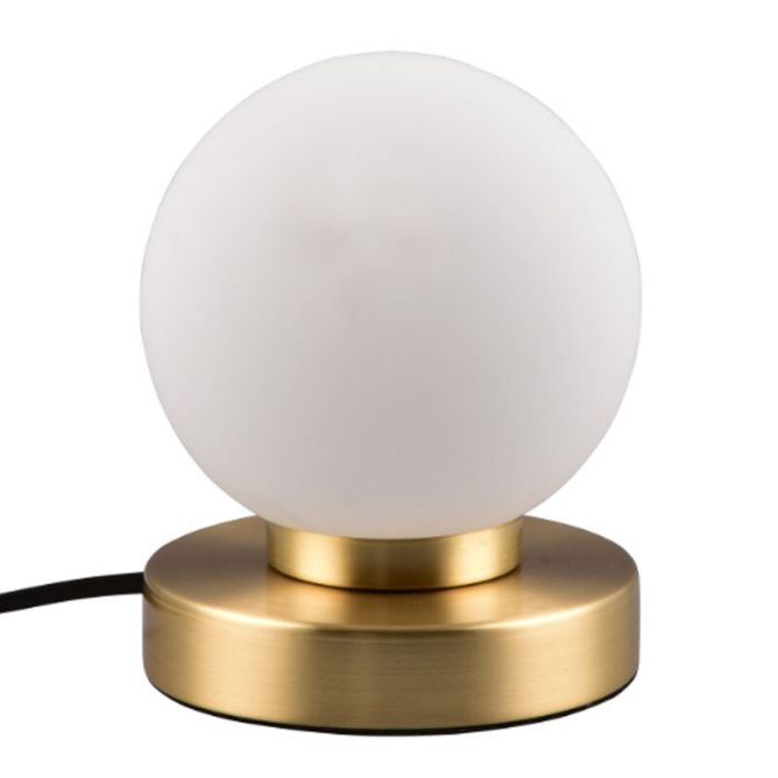Brass table lamp metal, Serdal, with switch