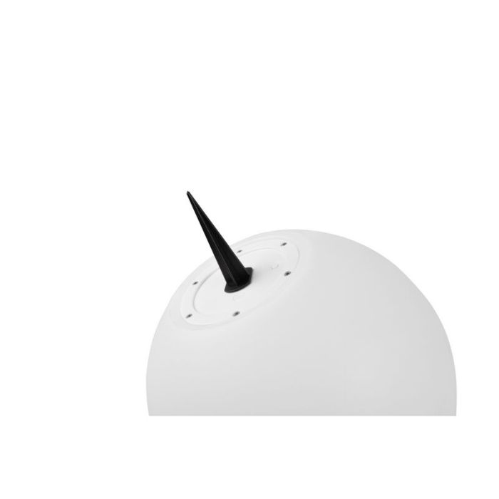 White solar garden spike light modern, Yavuz, 0,5W, RGBW LED, IP67, with remote control