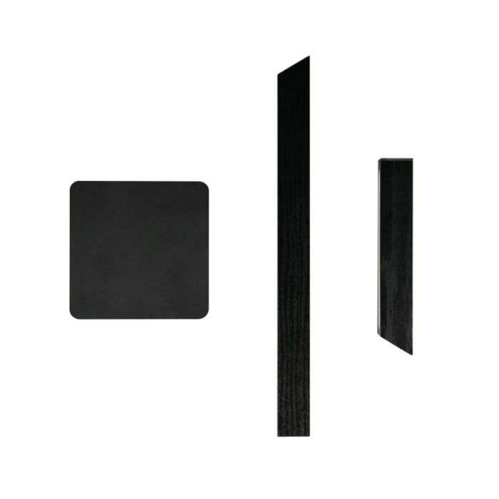 Black rechargeable table lamp modern, Reijer, 2W, 3000K LED, with touch dimmer