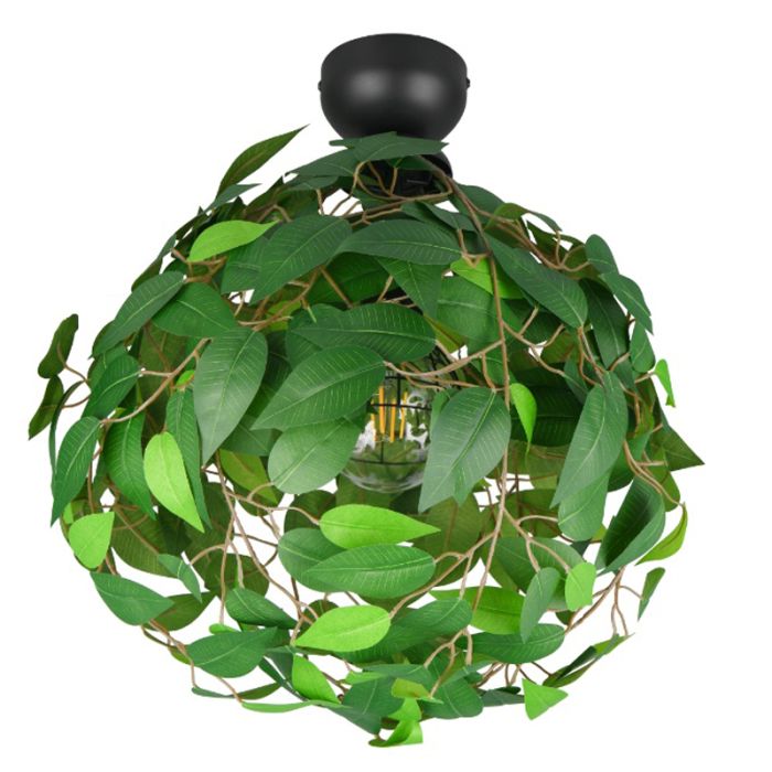 Green flush ceiling light design, Urwa