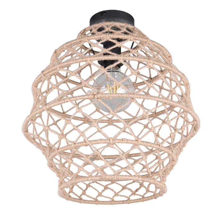 Brown ceiling light rustic, Liduina