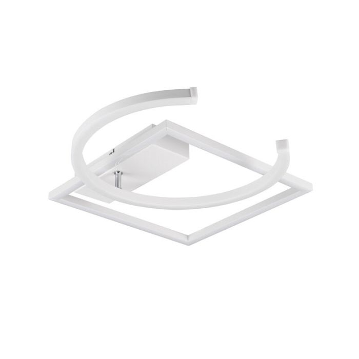 White flush ceiling light modern, Emine, 23,5W, 4000K LED