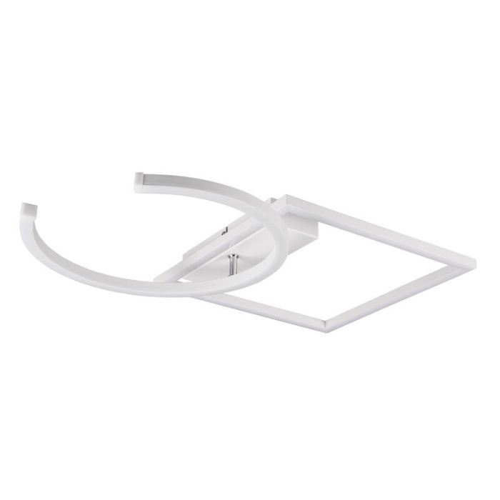 White flush ceiling light modern, Emine, 23,5W, 4000K LED